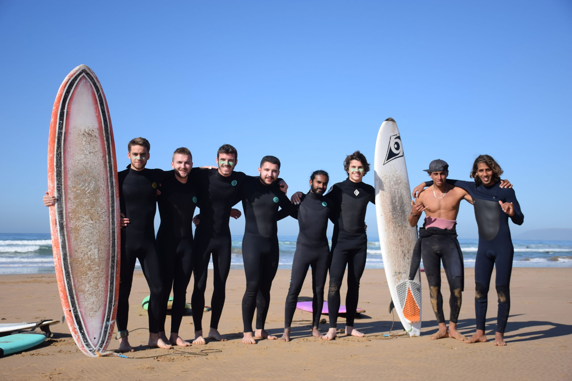 Seisten surffaus ja jooga