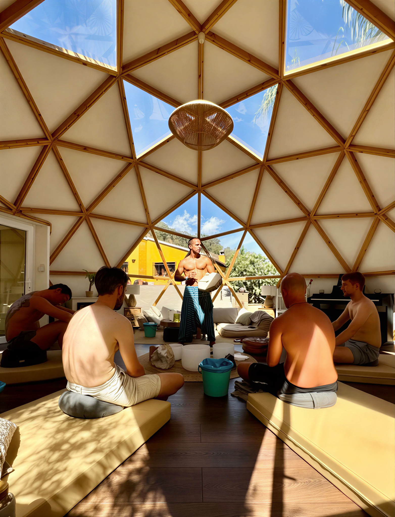 5 päivän kokonaisvaltainen integratiivinen ayahuasca-retriitti pienryhmälle, shamanistinen hengitystyö ja kambo, Malaga, Espanja