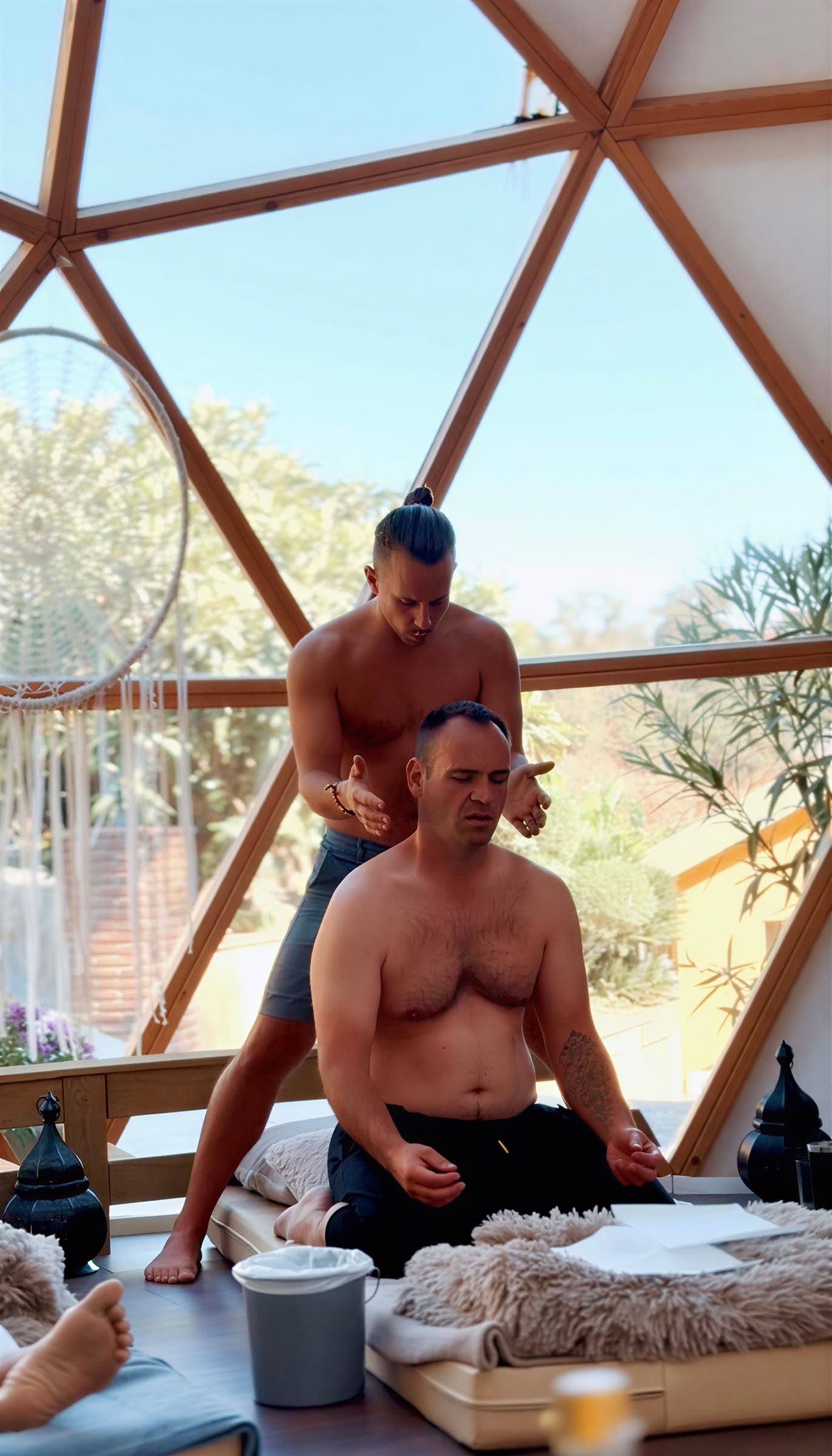 5 päivän kokonaisvaltainen integratiivinen ayahuasca-retriitti pienryhmälle, shamanistinen hengitystyö ja kambo, Malaga, Espanja