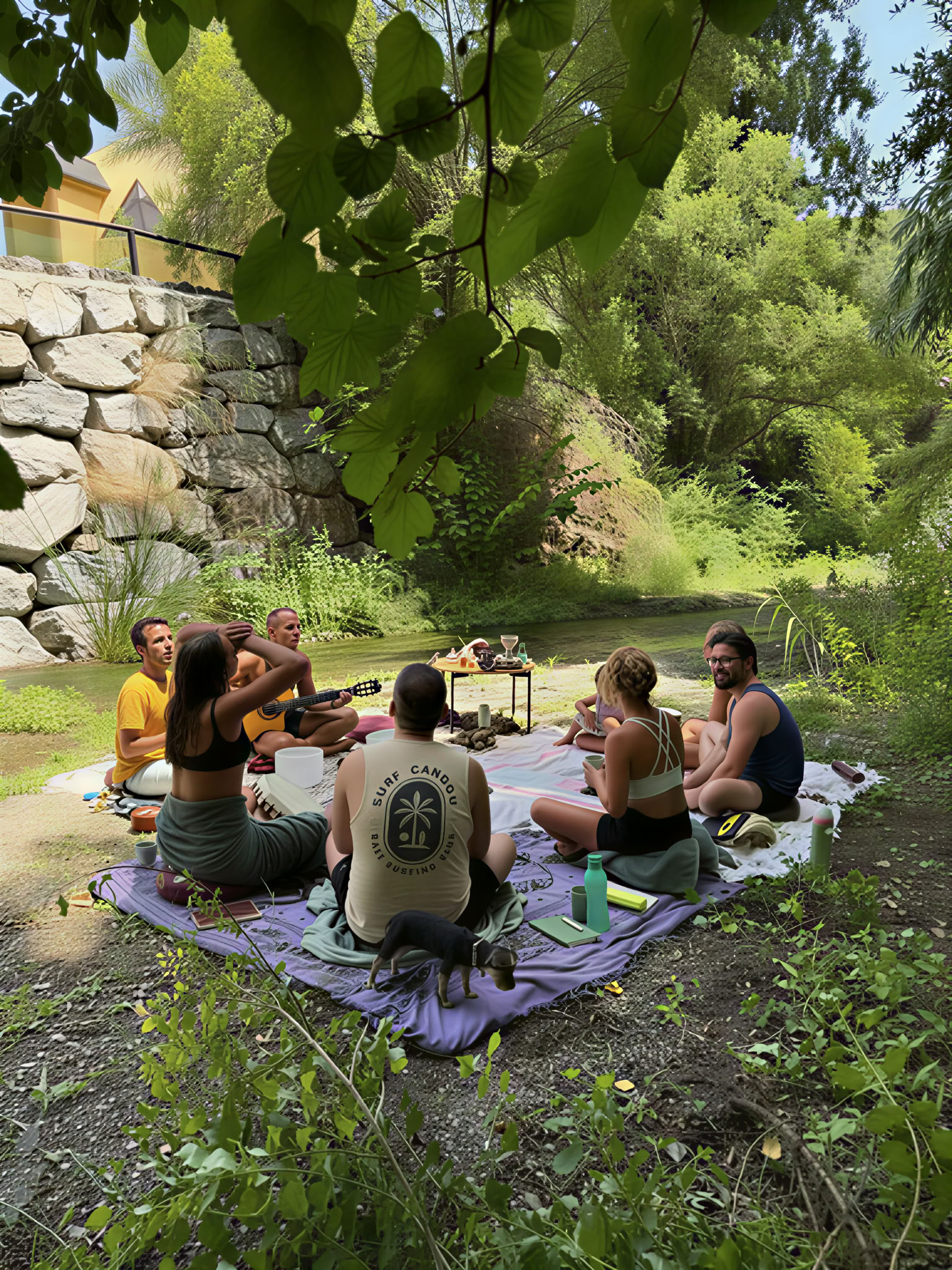 5 päivän kokonaisvaltainen integratiivinen ayahuasca-retriitti pienryhmälle, shamanistinen hengitystyö ja kambo, Malaga, Espanja
