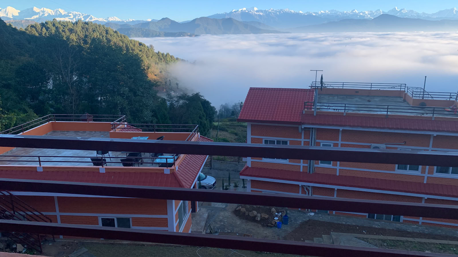 Mandala-joogaretriitti - Chandragiri, Nepal