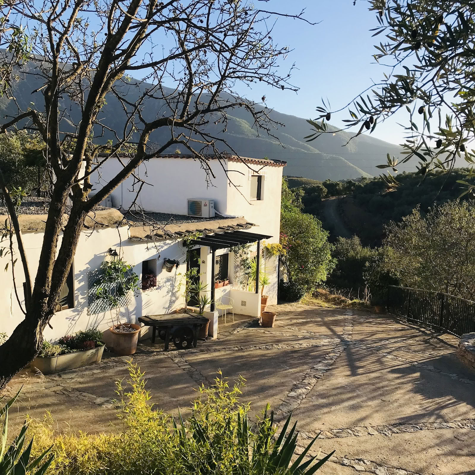 Mantelimäen talo, Andalusia, Espanja