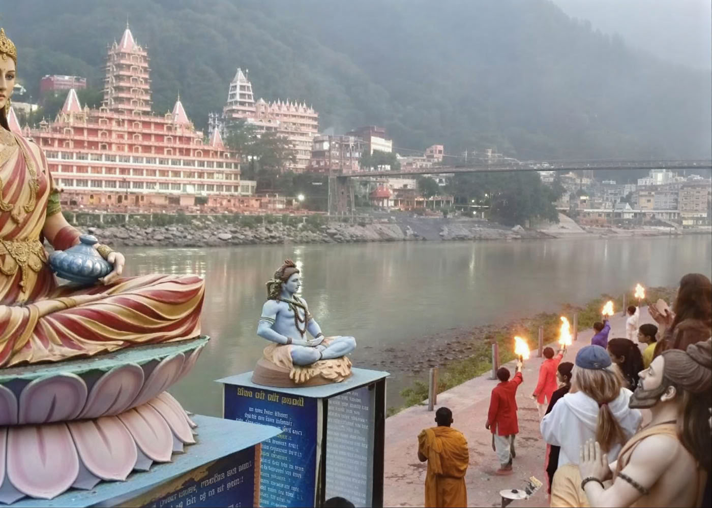 Rishikeshin vinyasa-yogashram