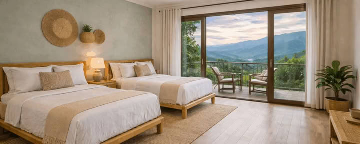 Mountain Private Double Room