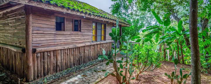 Kahden hengen bungalow